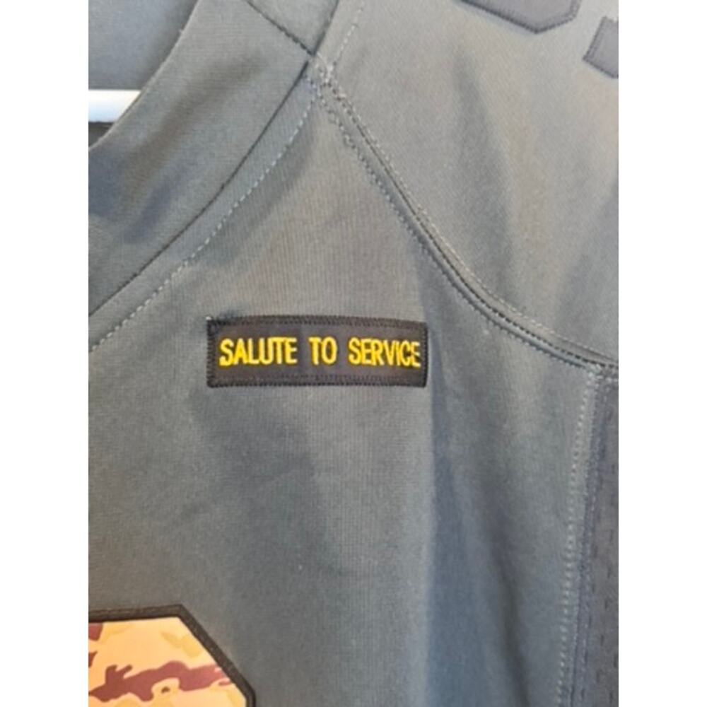 Nike Gano Panthers Salute To Service Jersey M Military Camo Football NFL Field - Picture 4 of 10